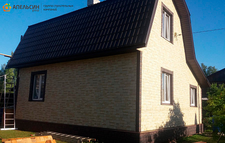 Монтаж фасада панелями Docke в пос. Белоостров Монтаж фасада панелями Docke в пос. Белоостров