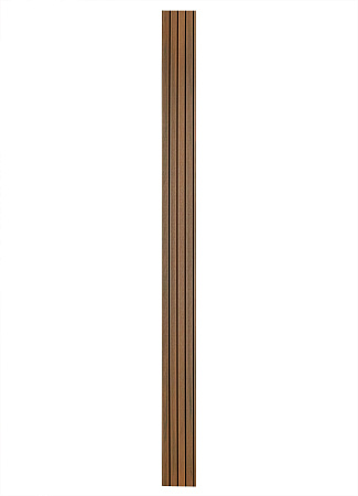 Стеновая панель CM Wall Dual, 3000x219x26 мм, teak (тик)