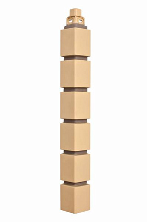 Угол внешний малый Альта Профиль Клинкерный кирпич, желтый