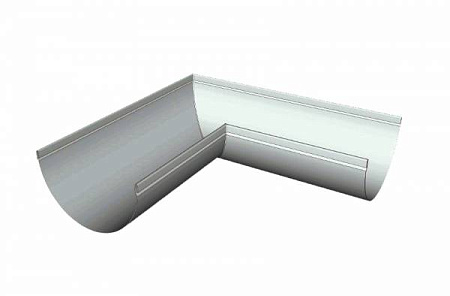 Желоб угловой 90° D216 мм промышленный, Zn