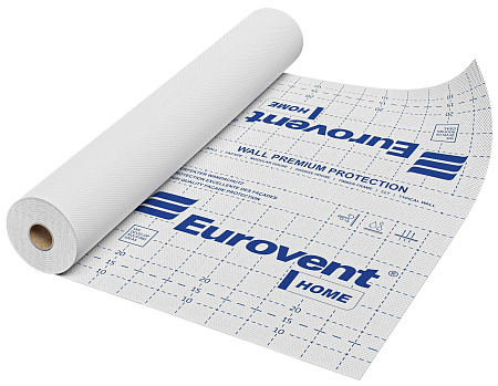 Мембрана супердиффузионная Eurovent HOME, 80 г/м, 75 м