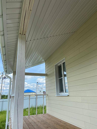 Фиброцементный сайдинг FCSPRO Вуд Лайн (паз-паз), 3000x190x10 мм, F08 (Березовая роща)