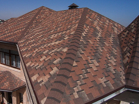 Гибкая черепица Технониколь Shinglas Ультра Фокстрот, сандал, 3 м2/упак