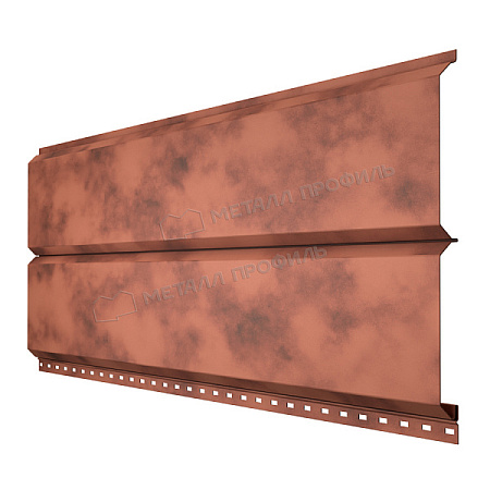 Металлический сайдинг Металл Профиль L брус, 0.5 CLOUDY, Anticato