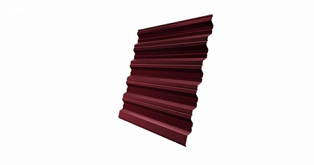 Профнастил HС35R Гранд Лайн / Grand Line 0,5 Satin Zn 140, цвет RAL 3005 (красное вино)