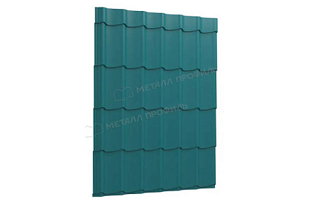 Профиль декоративный Металл Профиль Монтерра, 0,45 PE, RAL 5021 синяя вода