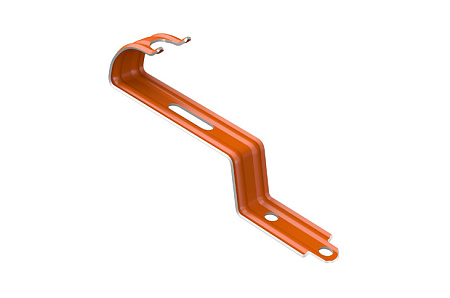 Держатель коньковой черепицы Eurovent Uni Grip, RAL 8004 кирпичный