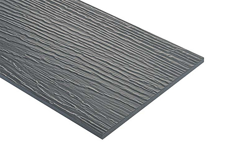 Панель фиброцементная FIBRAPLANK, 3000x200x8 мм, RAL 7024 графитовый