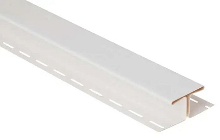 Соединительная Н-планка Альта Профиль Blockhouse (Блокхаус), 3000 мм, белый