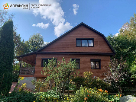 Монтаж металлосайдинга + металлочерепицы Grand Line д. Куйвози