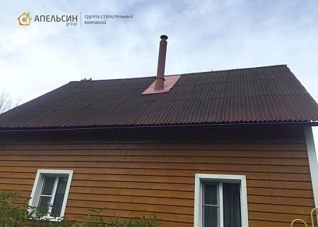 Монтаж кровли металлочерепицей Grand Line в пос. Лисий Нос Монтаж кровли металлочерепицей Grand Line в пос. Лисий Нос