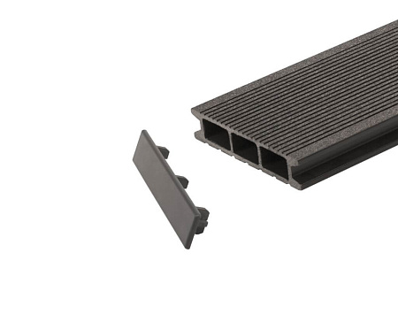 Заглушка торцевая GRINDERDECO 125, упаковка 10 шт., бурый