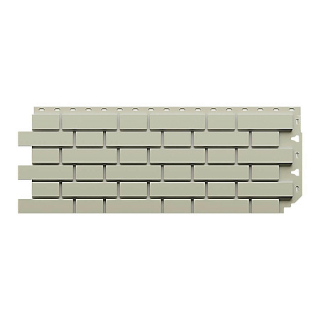 Фасадные панели Docke STANDARD Flemish, 1095х420 мм, молочный
