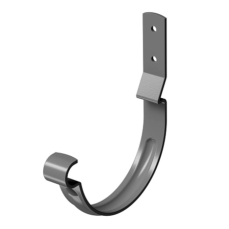 Карнизный крюк короткий Docke STAL STANDARD D125 RAL 7024 темно-серый Карнизный крюк короткий Docke STAL STANDARD D125 RAL 7024 темно-серый