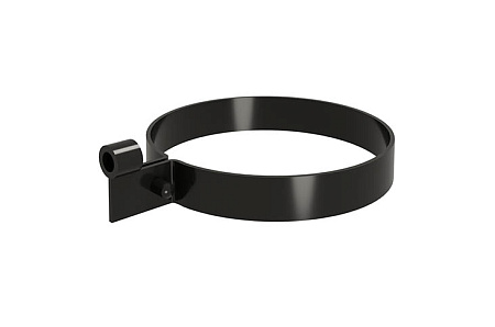 Хомут трубы Lite ПВХ Grand Line, RAL 9005 черный