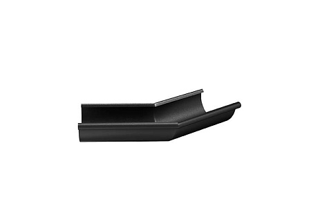 Угол желоба наружный 135° D125 Aquasystem PU Matt, RAL 9005 черный