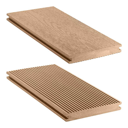 Террасная доска CM Decking Solid Vintage ДПК (полнотелая) 4000х140х20 мм, OAK (дуб)