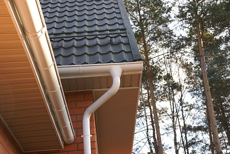 Ограничитель перелива угловой D125 Aquasystem, 0.2 м, медь