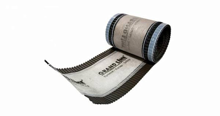 Аэроэлемент конька Гранд Лайн / Grand Line, 5 м х 240 мм, цвет черный