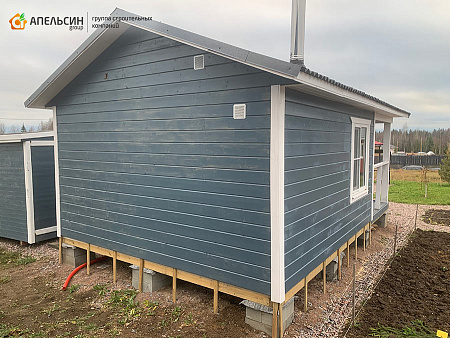 Монтаж фасада сайдингом и фасадными панелями Grand LIne в КП Рощинский хутор