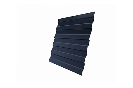 Профнастил С8A Grand Line 0.5 Velur X, RAL 7024 мокрый асфальт