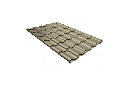 Волновой профиль Grand Line Kredo, 0,45 PE, Zn 100, RAL 1015 св. слоновая кость