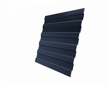 Профнастил С8A Гранд Лайн / Grand Line 0.5 PurPro Matt Zn 275, цвет RAL 7024 (мокрый асфальт)