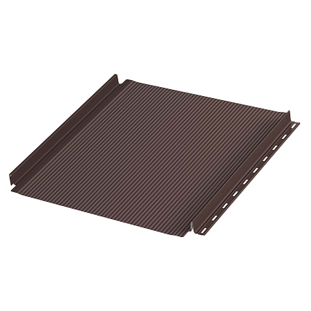 Профиль Aquasystem AQUACLICK Бриз, 0.5 Rooftop Бархат, Zn180, RAL 8017 коричневый