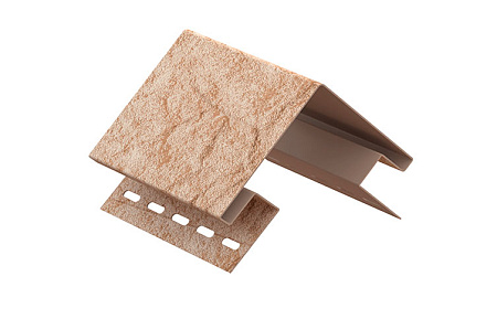 Наружный угол Ю-Пласт Камень, 3050 мм, цвет золотистый Наружный угол Ю-Пласт Камень, 3050 мм, цвет золотистый