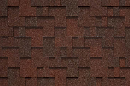 Гибкая черепица Tegola Business Unica Lazio, nocciola 418