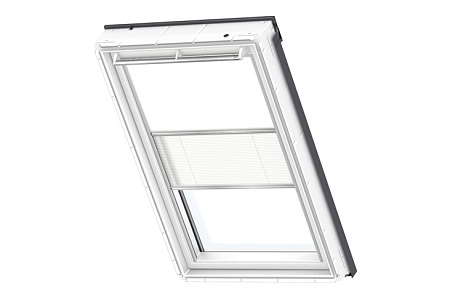 Штора Velux Дуо DFD 1025/1016 MK08, 78x140, белая
