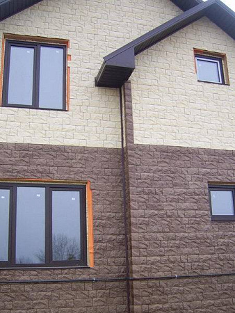 Фасадные панели Docke PREMIUM Fels, 1052х425 мм, перламутровый