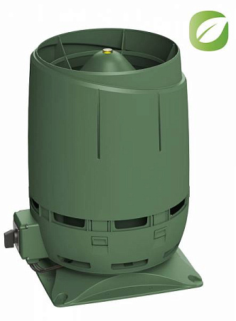 FLOW ECo S-Вентилятор 160 Vilpe (Вилпе) на постоянном токе с колпаком и основанием 300х300, зеленый