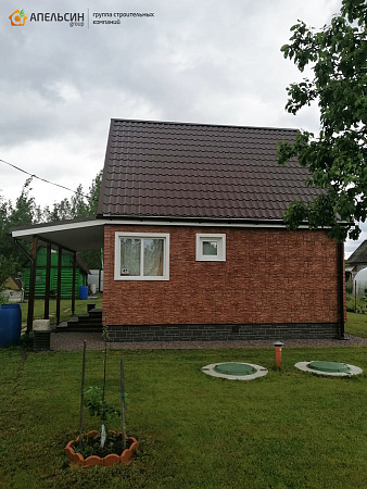 Монтаж фасада панелями Альта Профиль в СНТ Чаща Монтаж фасада панелями Альта Профиль в СНТ Чаща