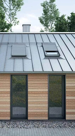 Деревянное двухкамерное мансардное окно триплекс  Dakea ULTIMA KEV B1800 P8A, 94x140