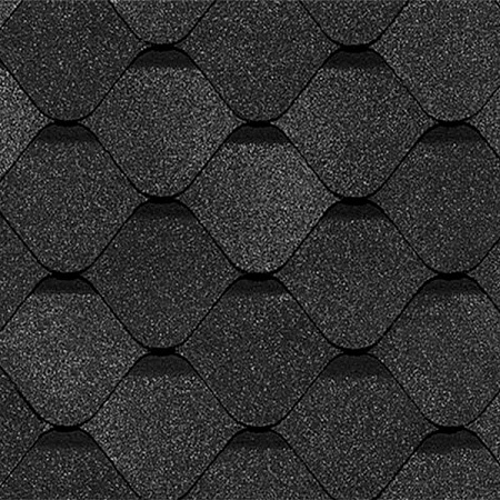 Гибкая черепица Docke Premium Ницца, Ежевика, 2,9 м2/уп