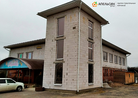 Монтаж фасада панелями Docke в пос. Стрельна