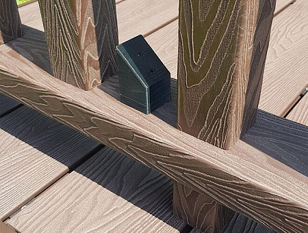 Столб TalverWood, 125x125x3000 мм, венге