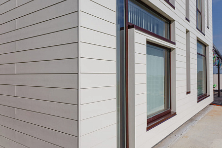 Фиброцементный сайдинг Cedral Lap Smooth гладкий, 3600x190 мм, Осенний лес (С58)