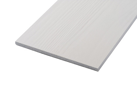 Фиброцементный сайдинг FCSPRO Вуд Классик, 3000x190x8 мм, F01 (Белый минерал)