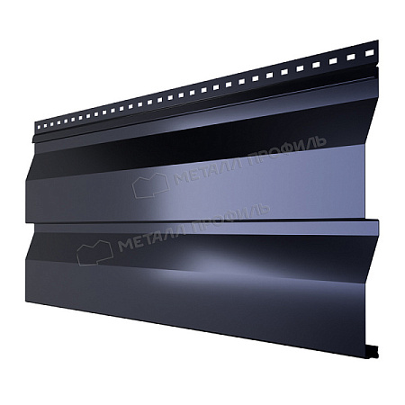 Металлический сайдинг Металл Профиль Корабельная доска, 0.5 PURMAN, citrine