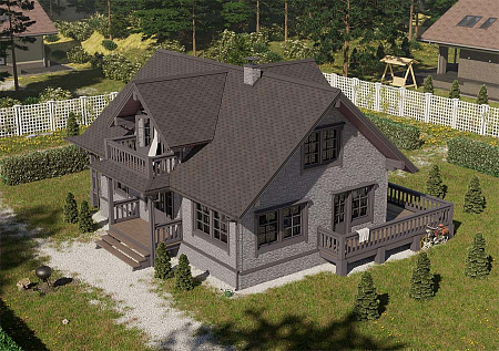 Гибкая черепица Docke Eurasia Шестигранник, Серый, 3,0 м2/уп