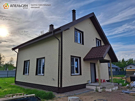 Монтаж фасадных панелей Grand Line Design д. Коккорево