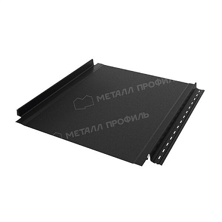 Фальцевая панель Металл Профиль FASTCLICK NormanMP 0.5, черный темный RAL9005