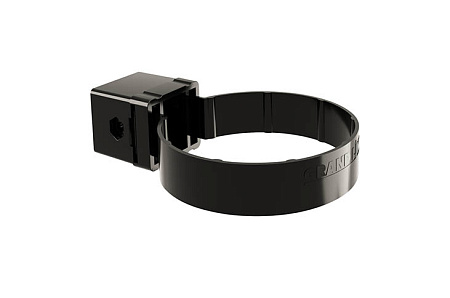 Хомут трубы Kliker ПВХ Grand Line Premium, RAL 9005 черный