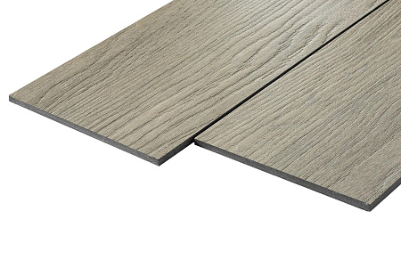 Фиброцементный сайдинг FCSPRO Декор Вуд Классик 3000x190x10 мм (Дуб ларенцо бежево-серый)