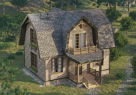 Ламинированная битумная черепица Docke Dragon LUX, Фладен, 2,38 м2/уп