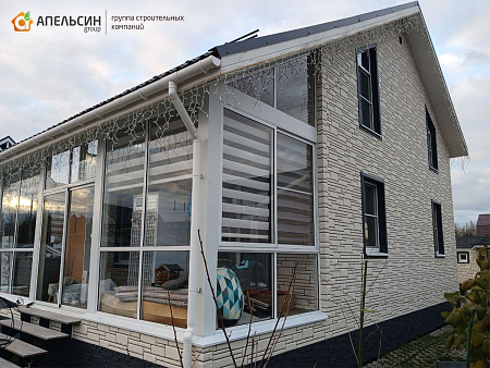 Монтаж фасадных панелей Grand Line Design + Альта Профиль Шотландия ЭКО г.п. Ульяновка Монтаж фасадных панелей Grand Line Design + Альта Профиль Шотландия ЭКО г.п. Ульяновка