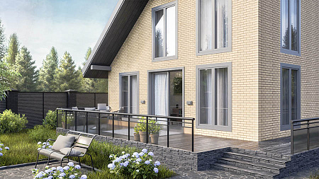 Фасадные панели Технониколь ОПТИМА Кирпич, песочный