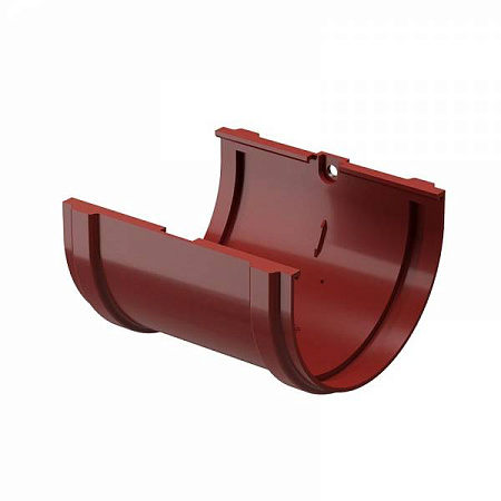 Соединитель желобов Docke Standard, RAL 3005 красный